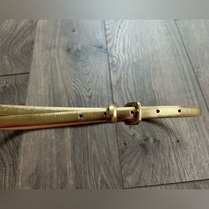 LOFT skinny gold belt